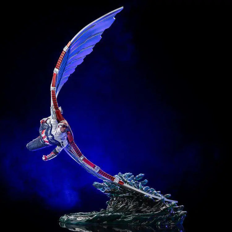 CAP.AMERICA SAM WILSON DLX 1/10 STATUE IRON STUDIOS