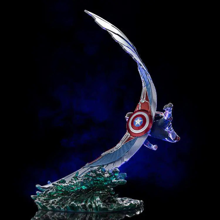 CAP.AMERICA SAM WILSON DLX 1/10 STATUE IRON STUDIOS