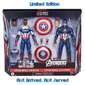 MARVEL LEGENDS CAPTAIN AMERICA 2 PACK AF HASBRO