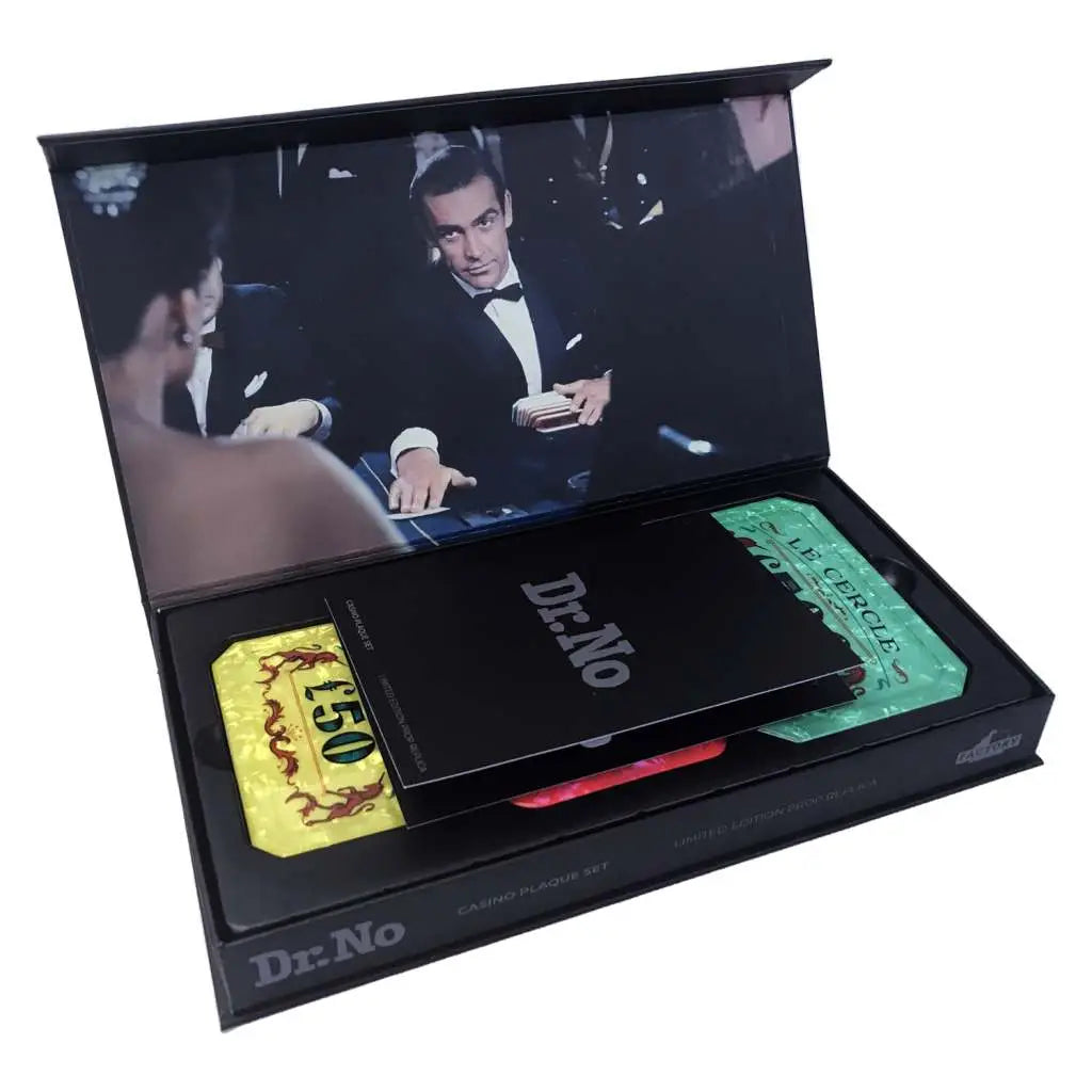 JAMES BOND DR NO CASINO SET LTD ED PROP FACTORY ENT