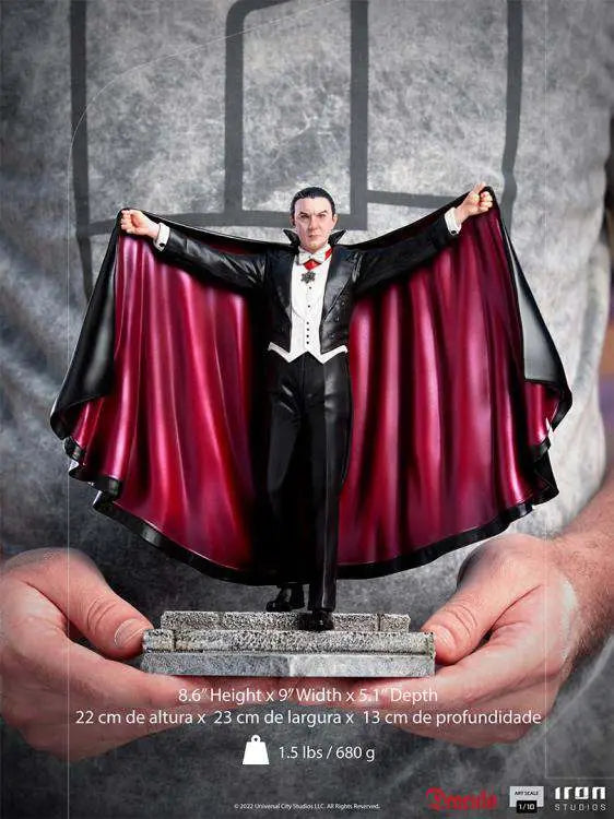 UNIVERSAL MONSTERS DRACULA 1/10 STATUE IRON STUDIOS