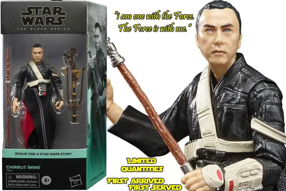 SW BL ROGUE ONE CHIRRUT IMWE AF HASBRO