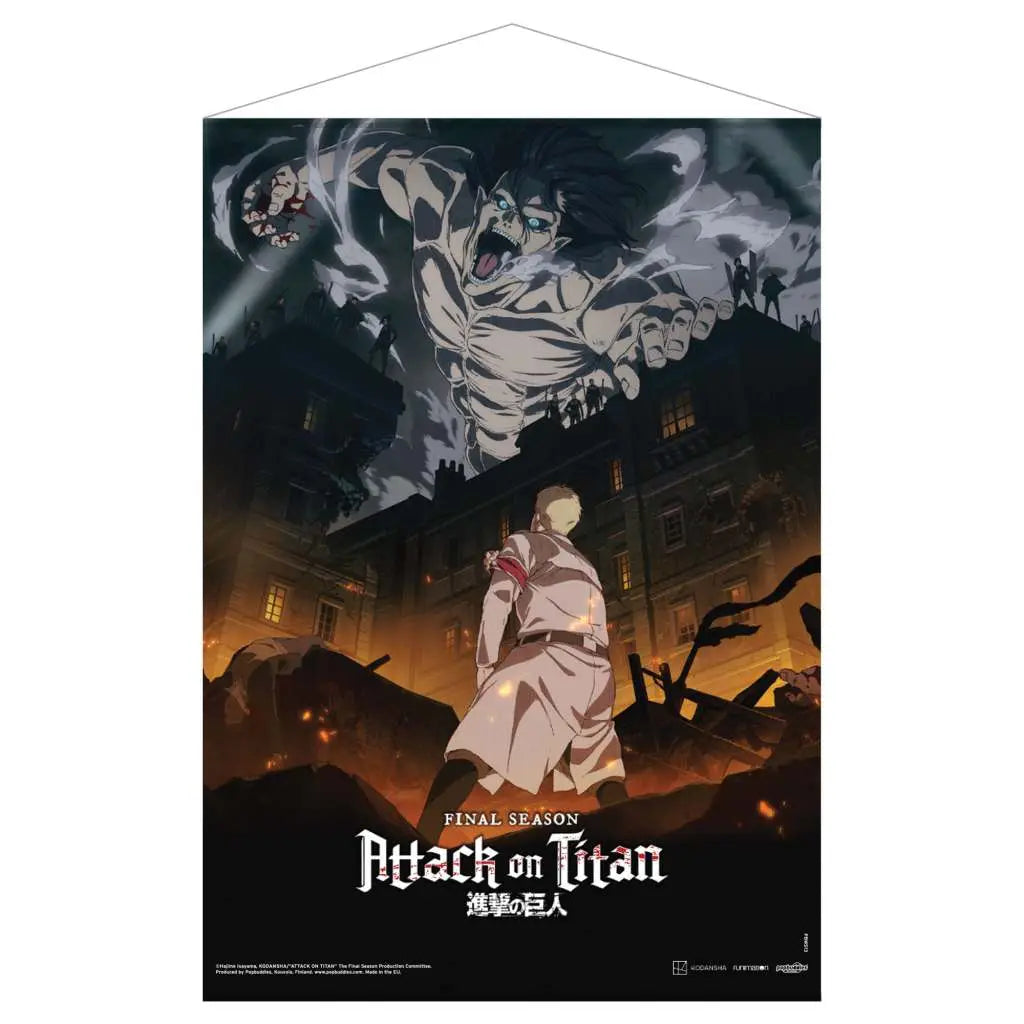 AOT FINAL SEASON FABRIC WALLSCROLL K 1 POPBUDDIES