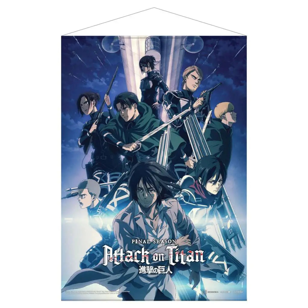 AOT FINAL SEASON FABRIC WALLSCROLL K 2 POPBUDDIES