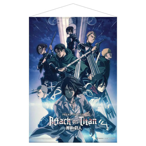 AOT FINAL SEASON FABRIC WALLSCROLL K 2 POPBUDDIES