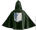 AOT OFFICIAL GREEN CAPE IN CARDBOARD BOX UNEKORN