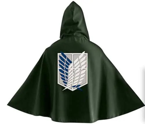 AOT OFFICIAL GREEN CAPE IN CARDBOARD BOX UNEKORN