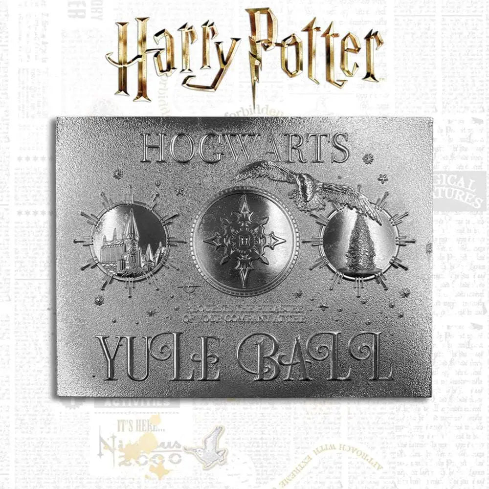 HP YULE BALL TICKET SILVER PLATED FANATTIK