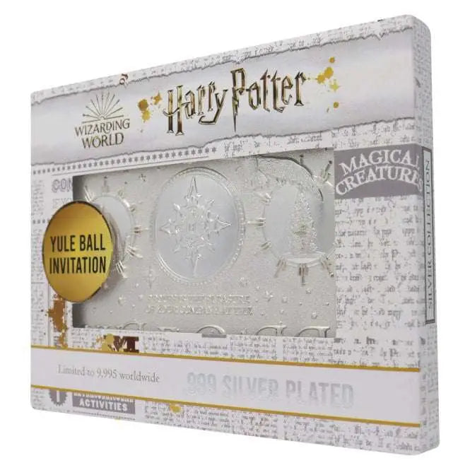 HP YULE BALL TICKET SILVER PLATED FANATTIK