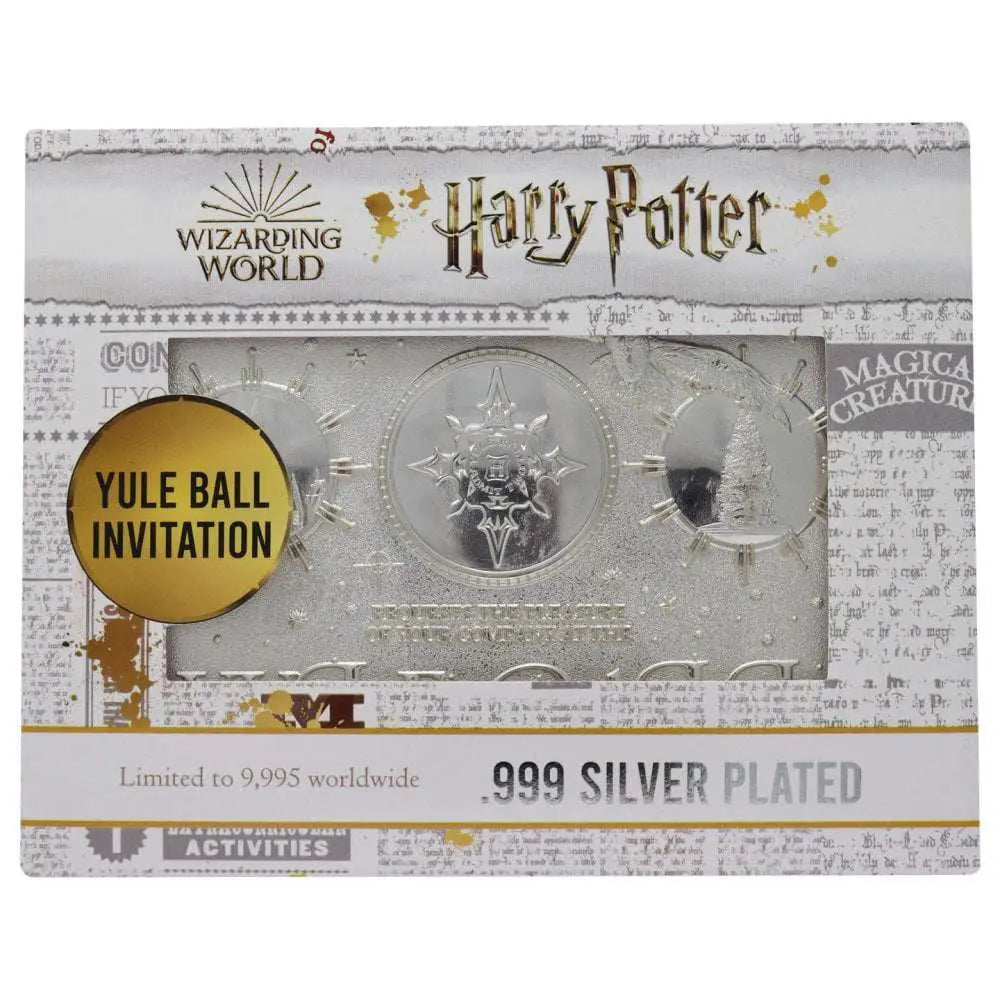HP YULE BALL TICKET SILVER PLATED FANATTIK