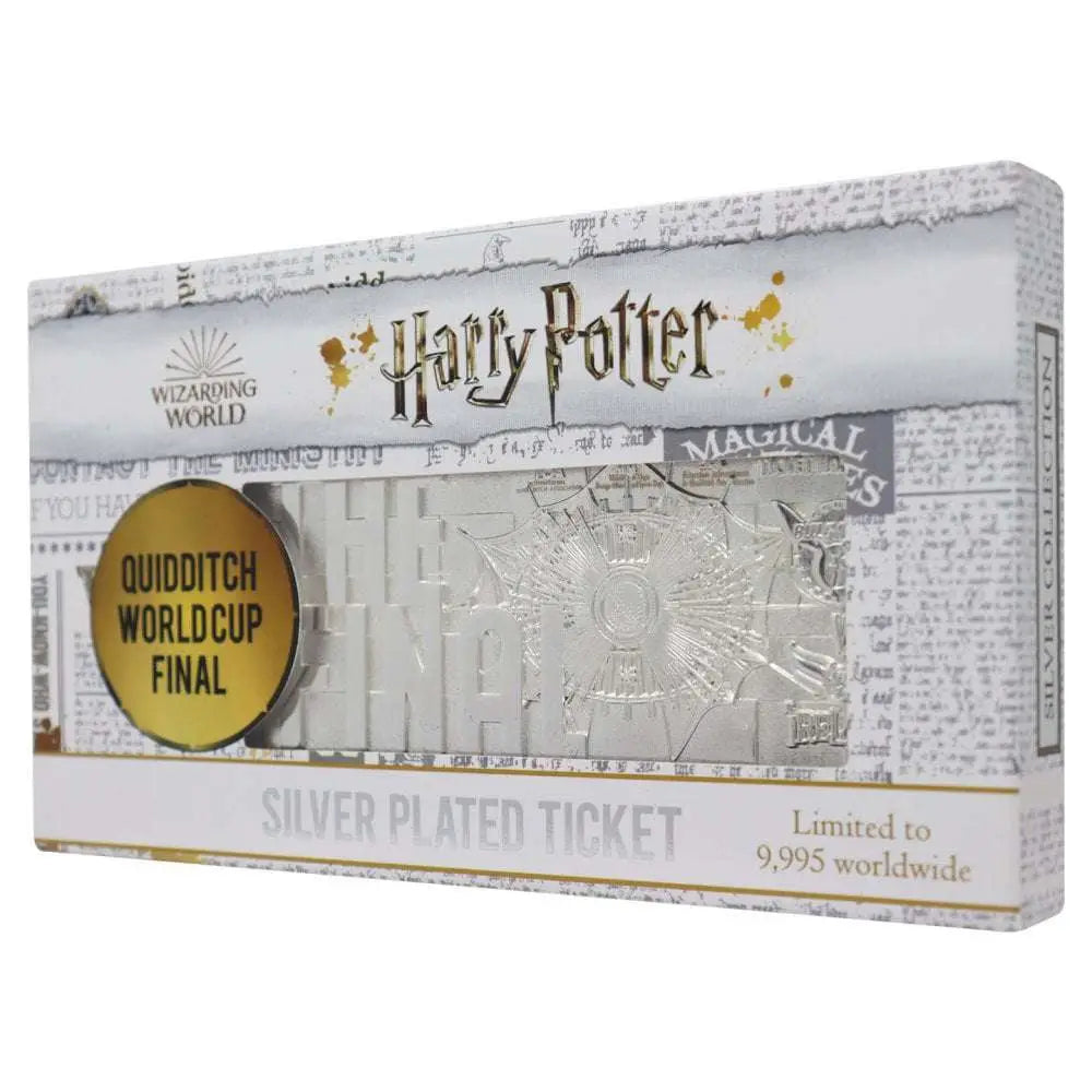 HP QUIDDITCH WORLD CUP TICKET SILVER PL. FANATTIK