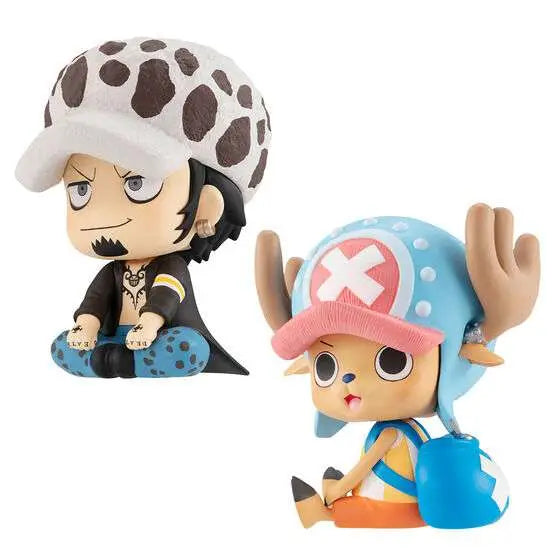LOOK UP ONE PIECE TRAFALGAR+CHOPPER SET MEGAHOUSE