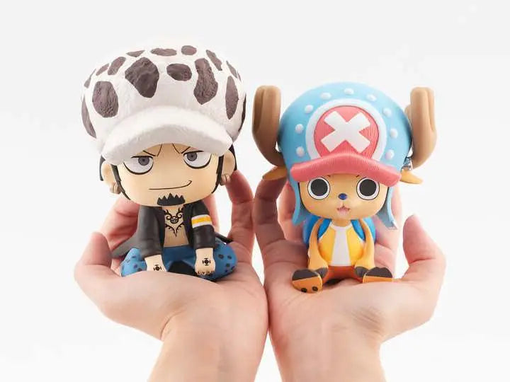 LOOK UP ONE PIECE TRAFALGAR+CHOPPER SET MEGAHOUSE