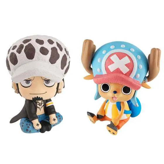 LOOK UP ONE PIECE TRAFALGAR+CHOPPER SET MEGAHOUSE