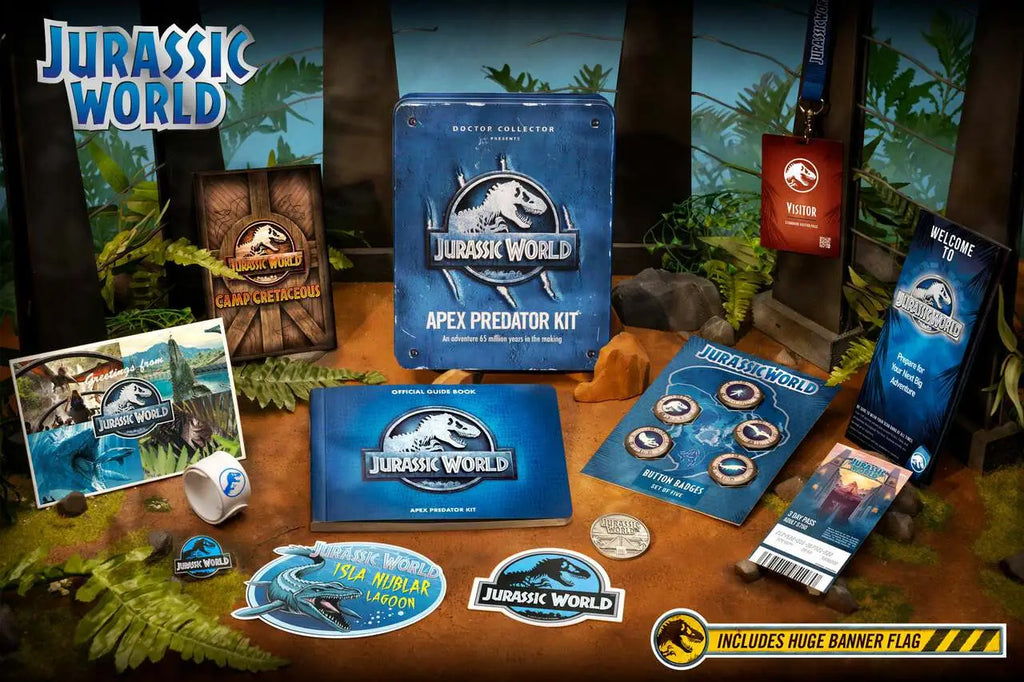 JURASSIC WORLD APEX PREDATOR KIT DOCTOR COLLECTOR