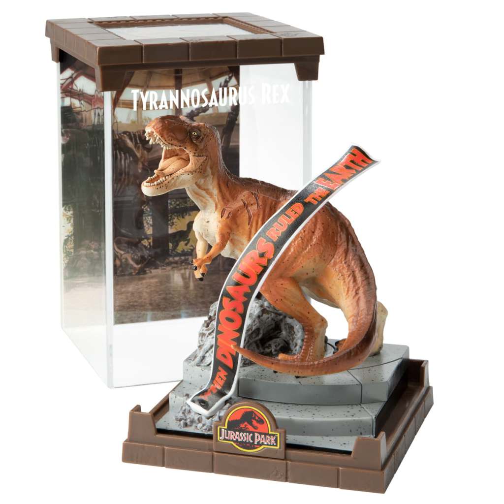 JURASSIC PARK TYRANNOSAURUS REX DIORAMA NOBLE COLLECTIONS