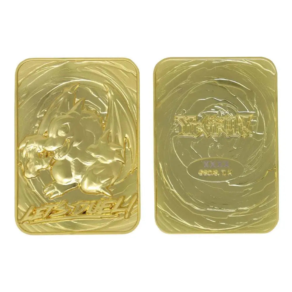 YU GI OH!LTD ED 24K GOLD BABY DRAGON FANATTIK