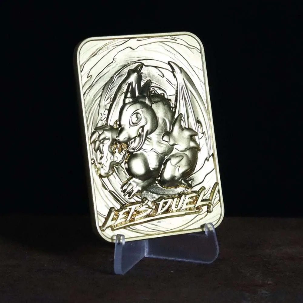 YU GI OH!LTD ED 24K GOLD BABY DRAGON FANATTIK
