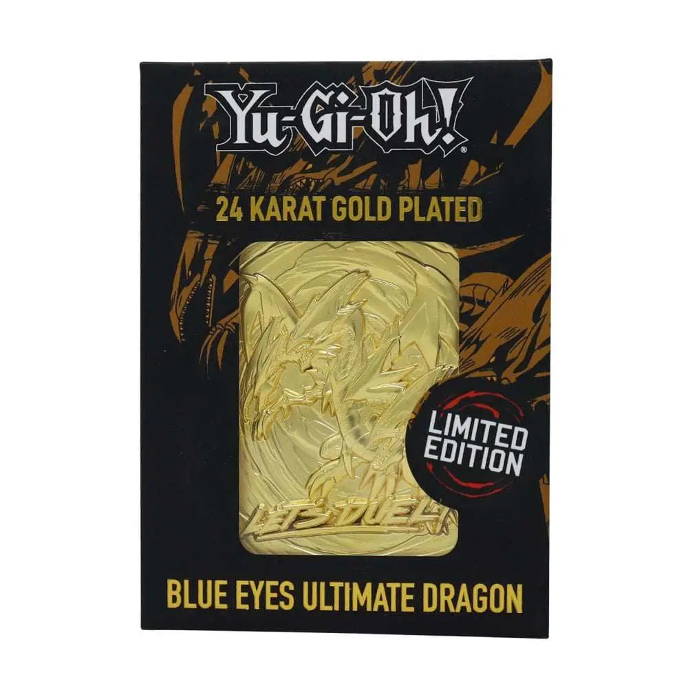YU GI OH!LTD ED 24K GOLD B.E.ULT.DRAGON FANATTIK