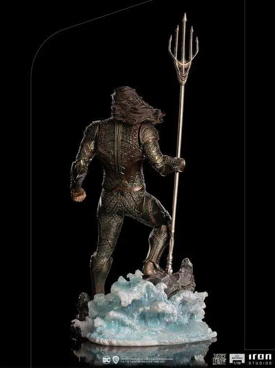 ZACK SNYDER JUSTICE LEAGUE AQUAMAN 1/10 IRON STUDIOS