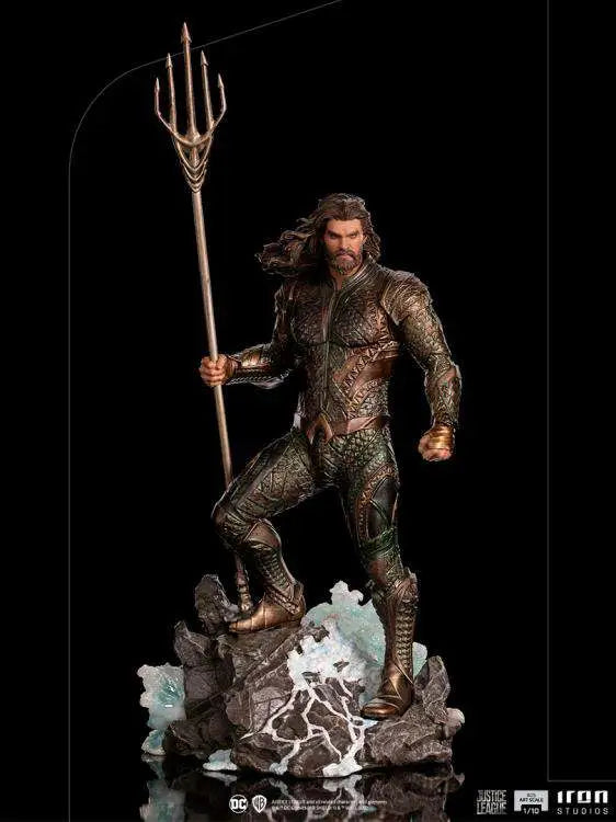 ZACK SNYDER JUSTICE LEAGUE AQUAMAN 1/10 IRON STUDIOS