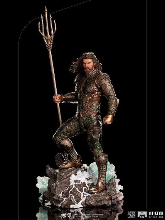 ZACK SNYDER JUSTICE LEAGUE AQUAMAN 1/10 IRON STUDIOS
