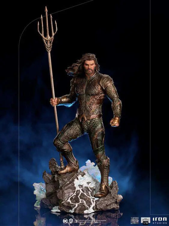 ZACK SNYDER JUSTICE LEAGUE AQUAMAN 1/10 IRON STUDIOS