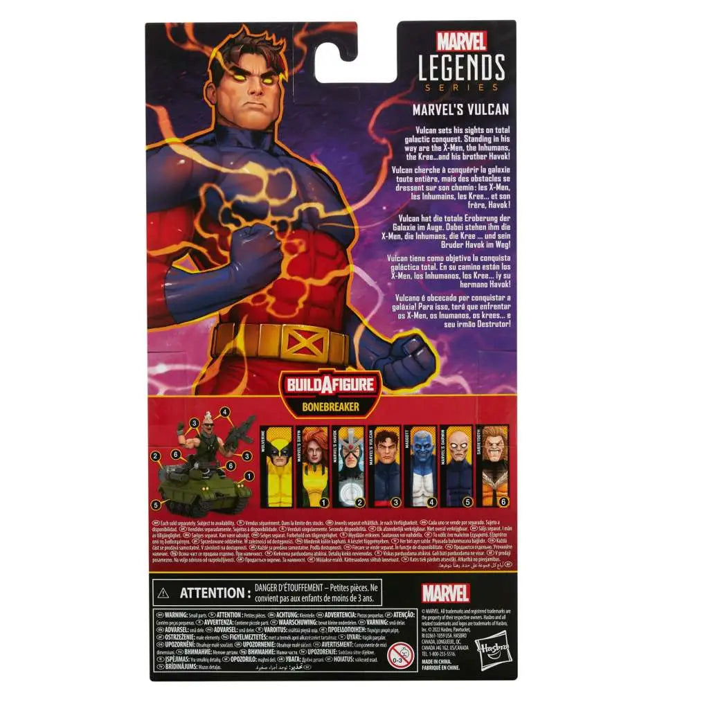 MARVEL LEGENDS X-Men VULCAN AF HASBRO