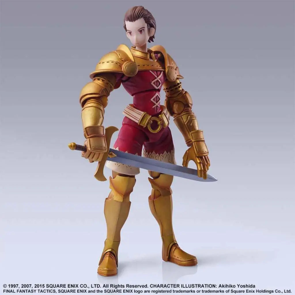 FF TACTICS DELITA HEIRAL BRING ARTS AF SQUARE ENIX