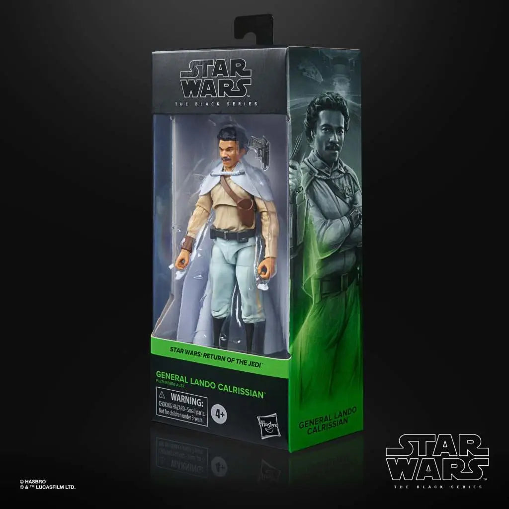 SW BL GENERAL LANDO CALRISSIAN LTD ED AF HASBRO