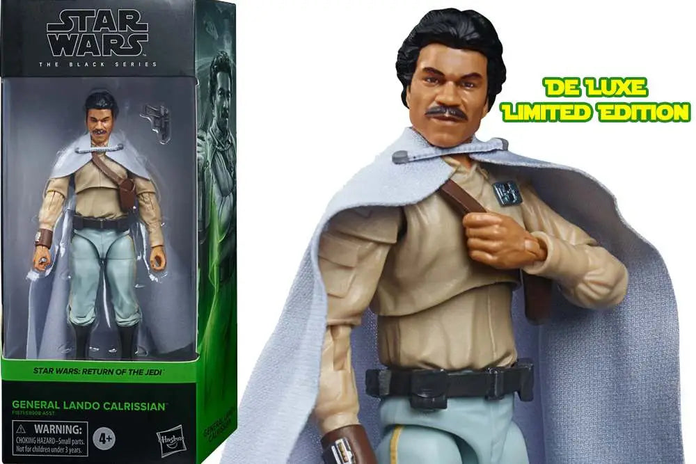 SW BL GENERAL LANDO CALRISSIAN LTD ED AF HASBRO