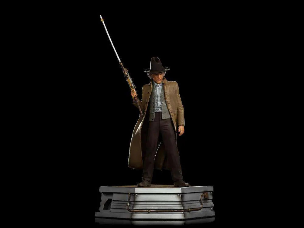 BTTF III DOC BROWN 1/10 STATUE IRON STUDIOS