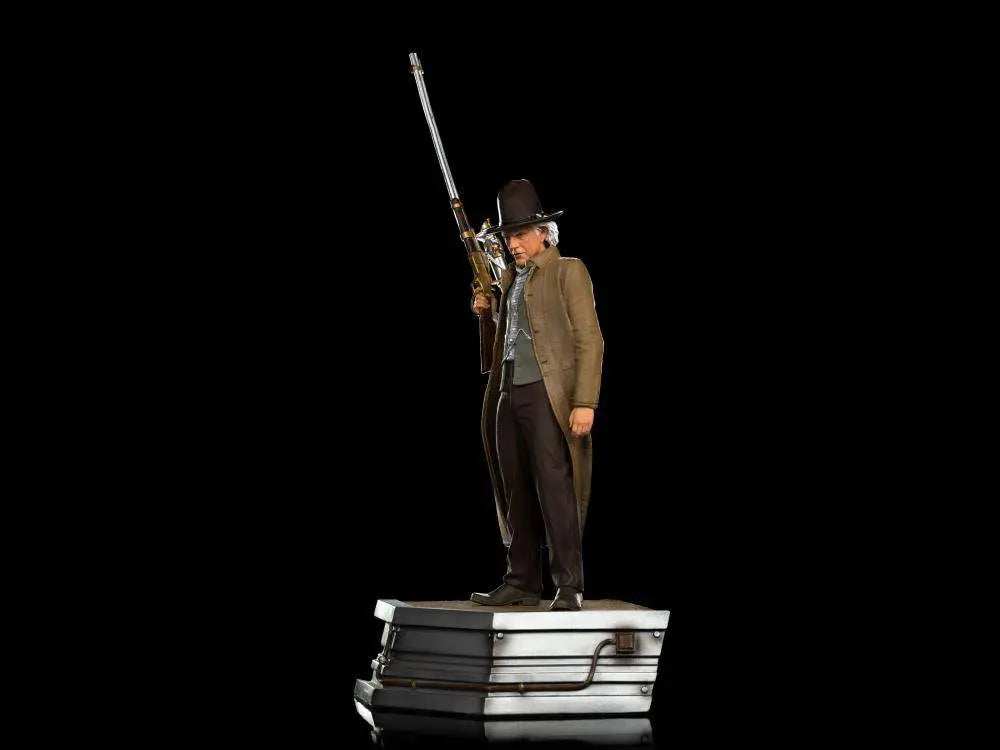BTTF III DOC BROWN 1/10 STATUE IRON STUDIOS