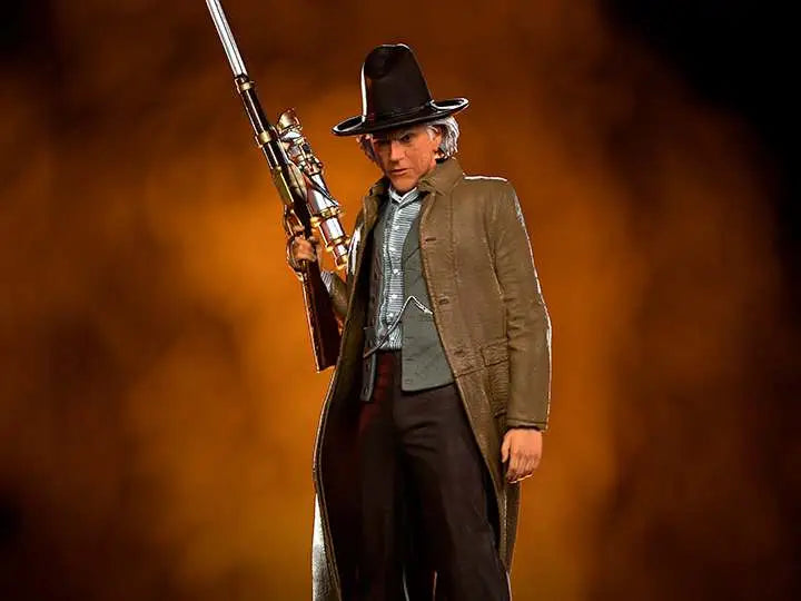 BTTF III DOC BROWN 1/10 STATUE IRON STUDIOS
