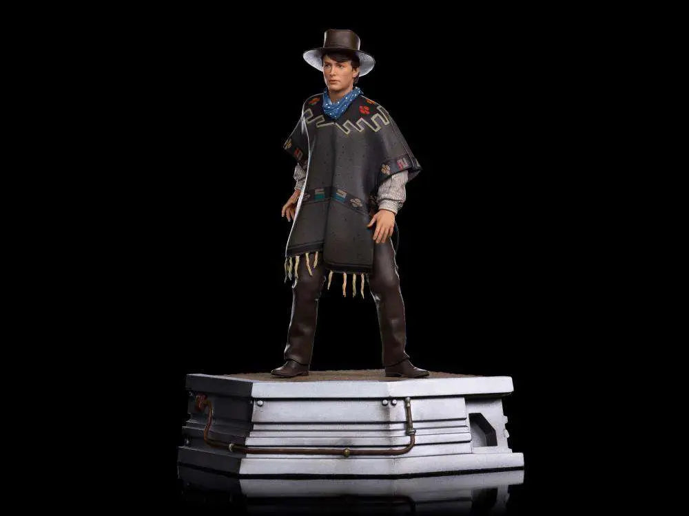 BTTF III MARTY MCFLY 1/10 STATUE IRON STUDIOS