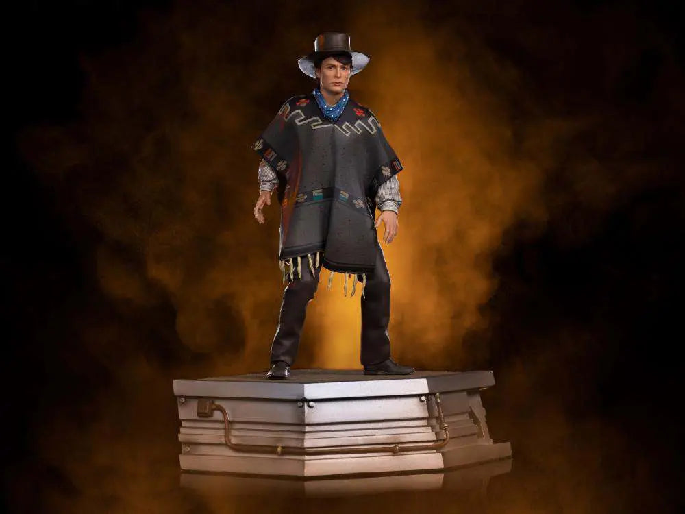 BTTF III MARTY MCFLY 1/10 STATUE IRON STUDIOS