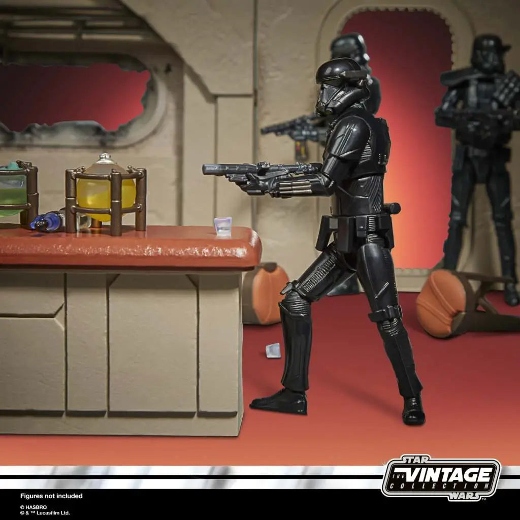 SW VINTAGE THE CANTINA SHOOTOUT DIORAMA HASBRO