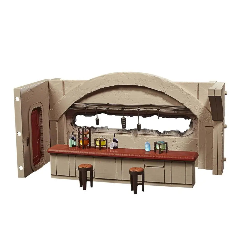 SW VINTAGE THE CANTINA SHOOTOUT DIORAMA HASBRO