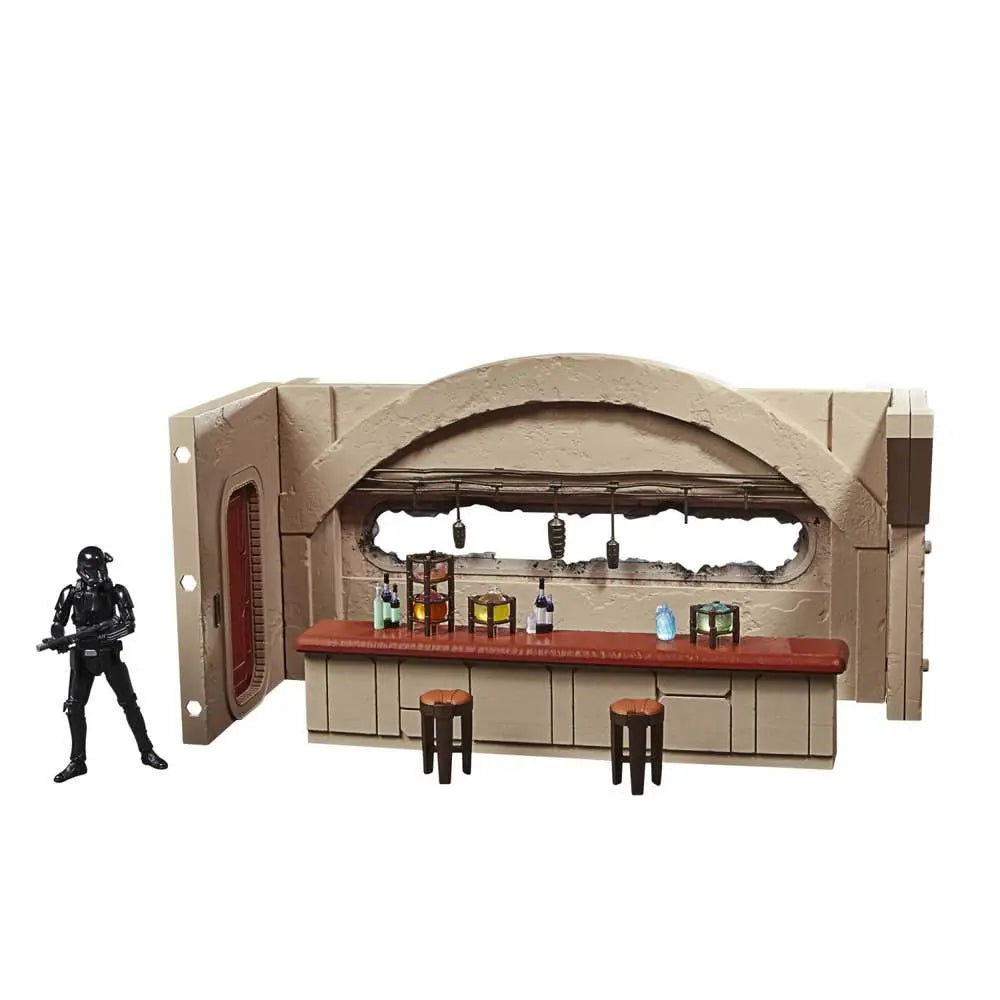 SW VINTAGE THE CANTINA SHOOTOUT DIORAMA HASBRO