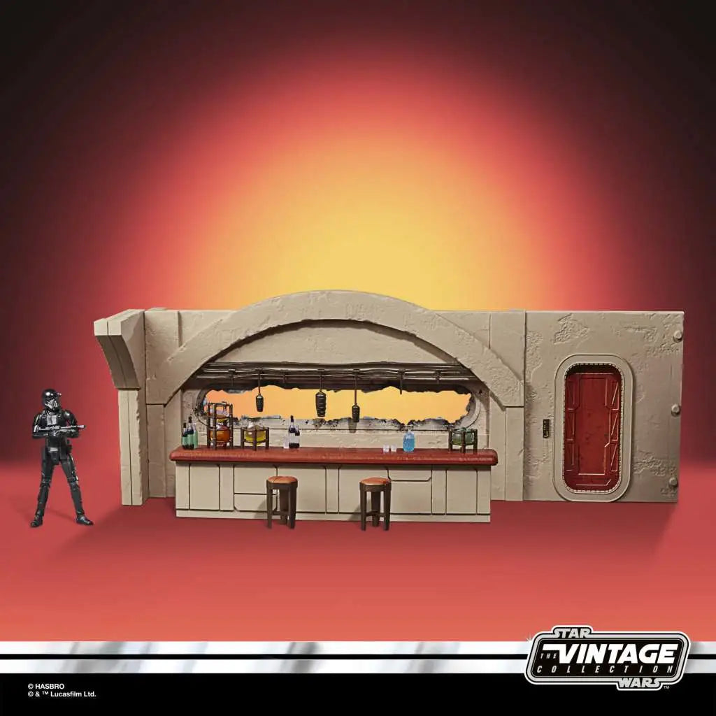 SW VINTAGE THE CANTINA SHOOTOUT DIORAMA HASBRO