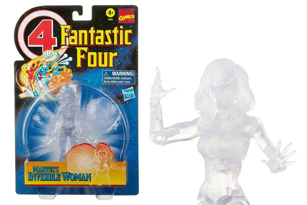 ML VINTAGE INVISIBLE WOMAN AF HASBRO
