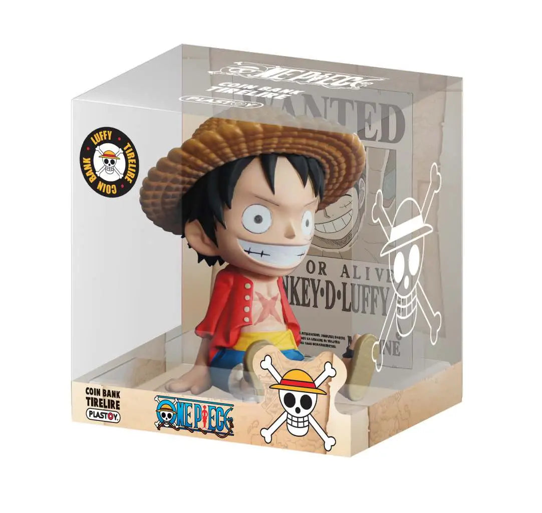 ONE PIECE LUFFY MONEY BANK PLASTOY