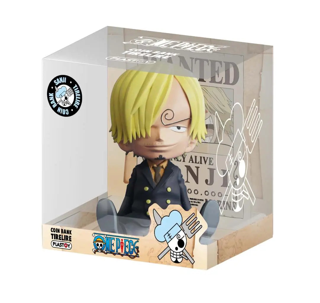 ONE PIECE SANJI MONEY BANK PLASTOY