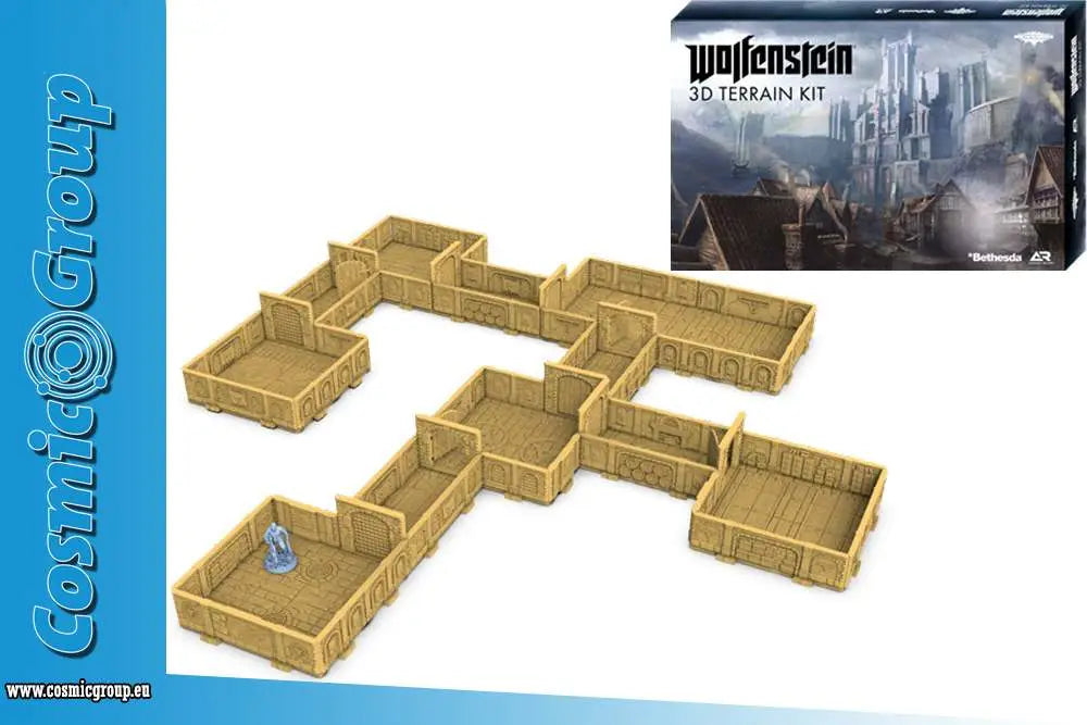 WOLFENSTEIN TBG 3D TERRAIN ARCHON GAMES