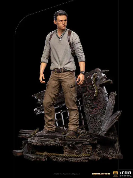UNCHARTED MOVIE NATHAN DRAKE DLX 1/10 IRON STUDIOS