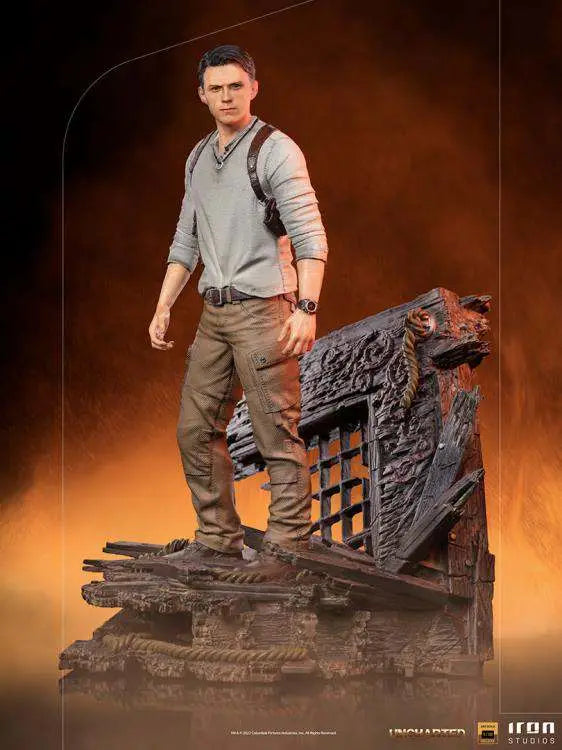 UNCHARTED MOVIE NATHAN DRAKE DLX 1/10 IRON STUDIOS