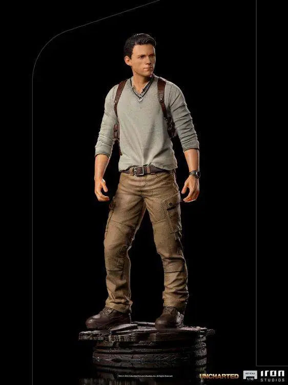 UNCHARTED MOVIE NATHAN DRAKE 1/10 STATUE IRON STUDIOS