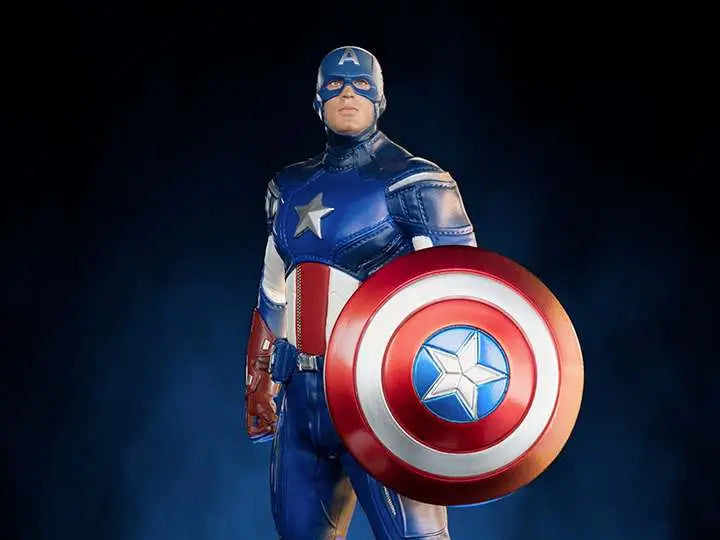 INFINITY SAGA CAP AMERICA NY BATTLE 1/10 IRON STUDIOS
