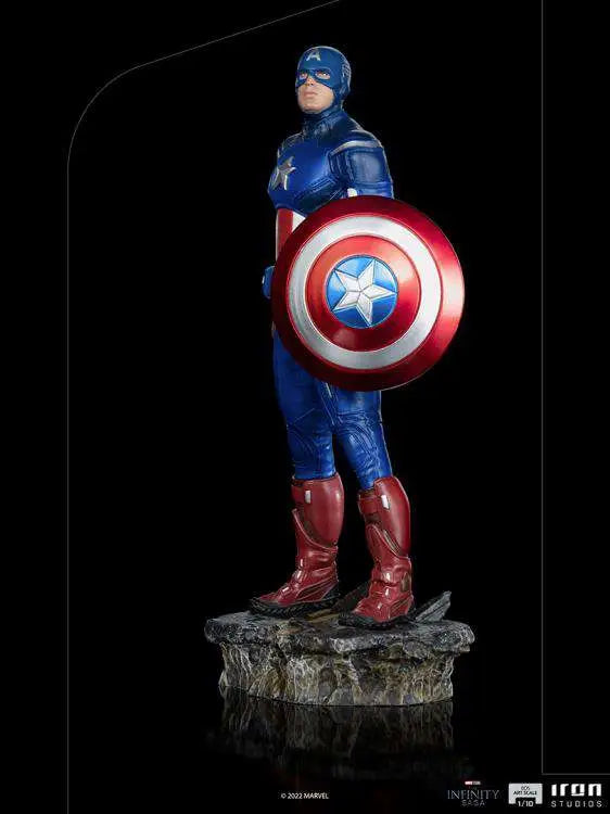INFINITY SAGA CAP AMERICA NY BATTLE 1/10 IRON STUDIOS