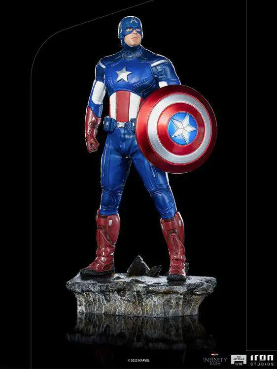 INFINITY SAGA CAP AMERICA NY BATTLE 1/10 IRON STUDIOS